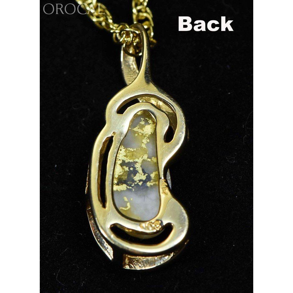 Orocal Gold Quartz Pendant PN784QX-Destination Gold Detectors