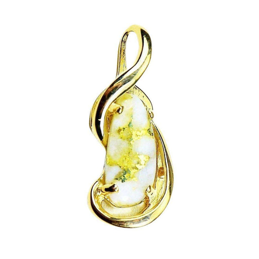 Orocal Gold Quartz Pendant PN784QX-Destination Gold Detectors