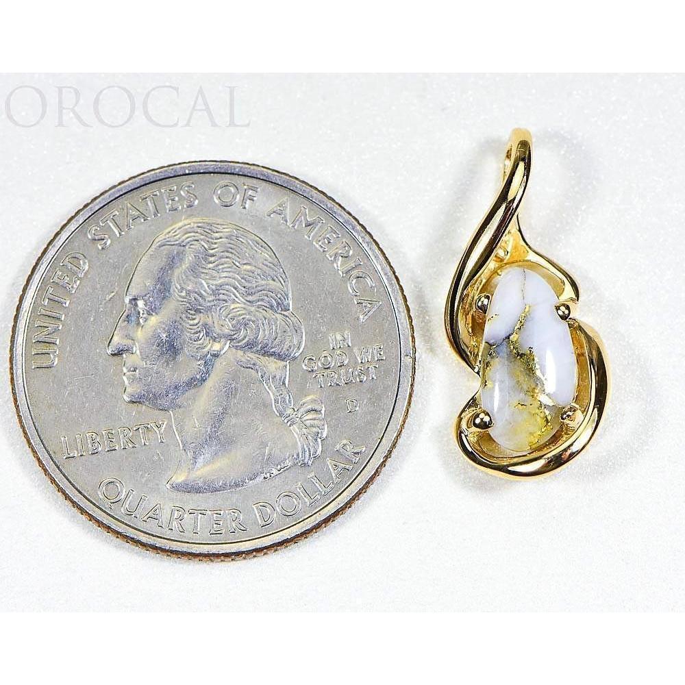 Orocal Gold Quartz Pendant PN784SQX-Destination Gold Detectors