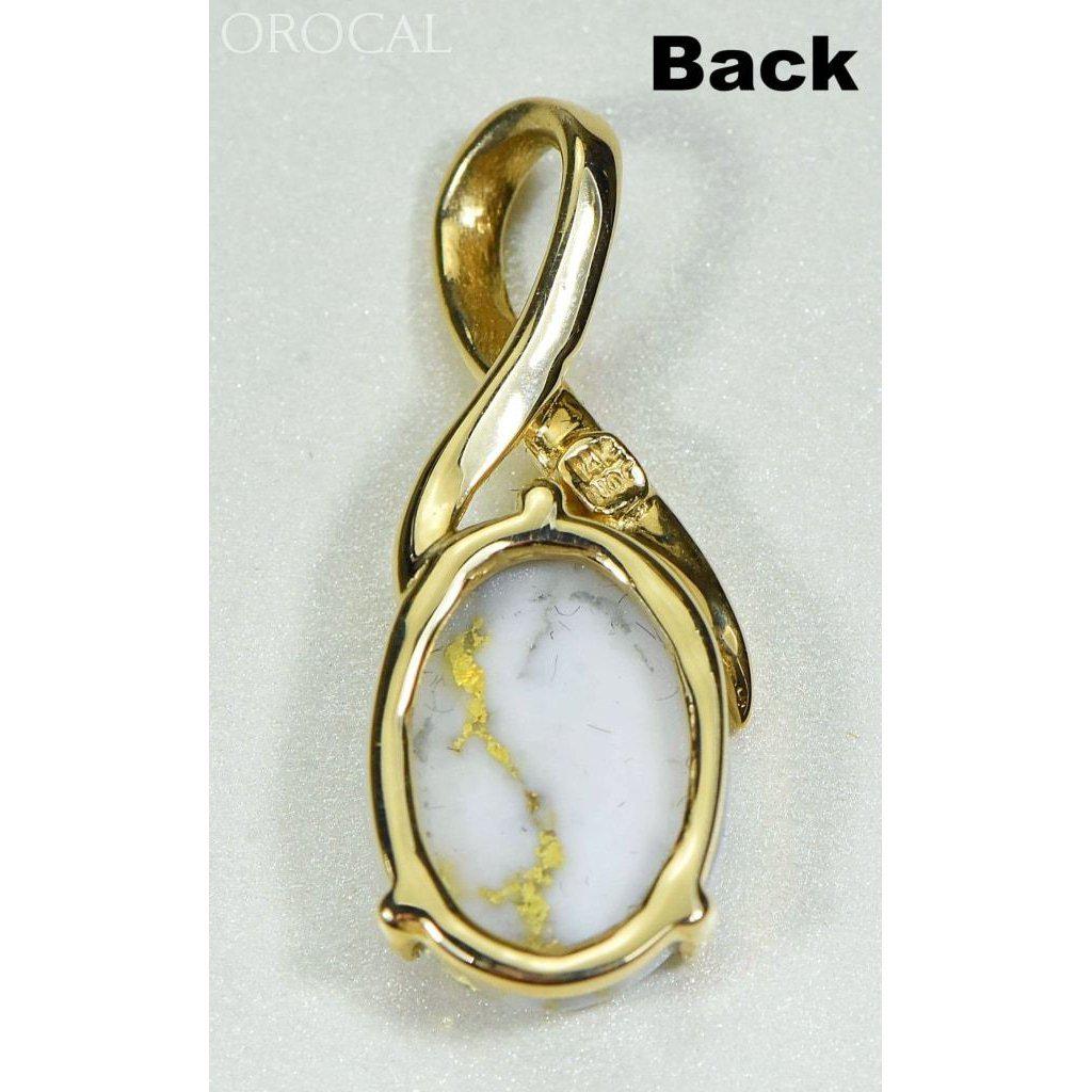Orocal Gold Quartz Pendant PN794QX-Destination Gold Detectors
