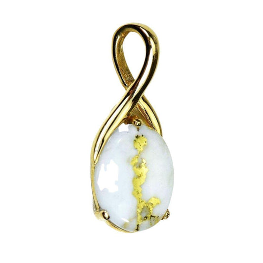 Orocal Gold Quartz Pendant PN794QX-Destination Gold Detectors