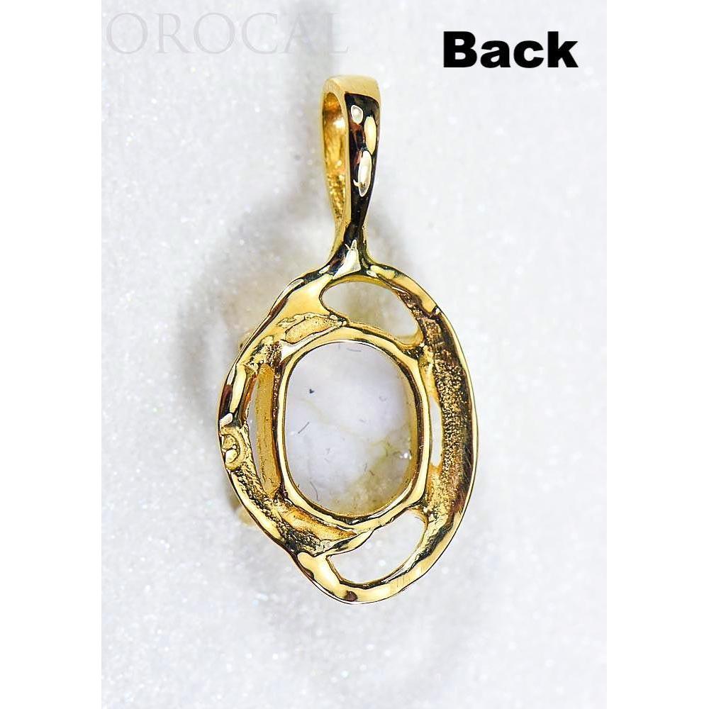 Orocal Gold Quartz Pendant PN805XSQX-Destination Gold Detectors