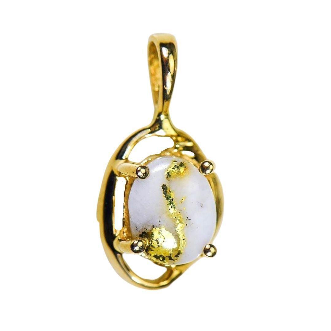 Orocal Gold Quartz Pendant PN805XSQX – Destination Gold Detectors LLC