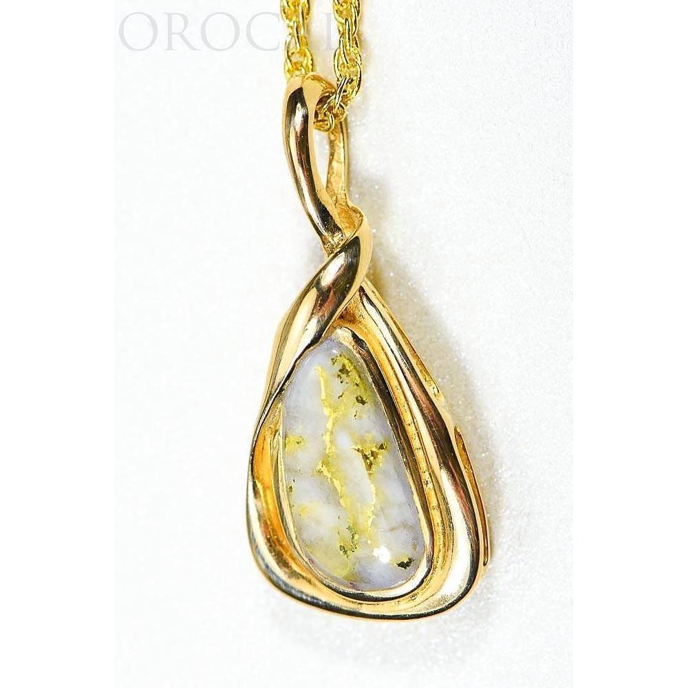 Orocal Gold Quartz Pendant PN822QX-Destination Gold Detectors