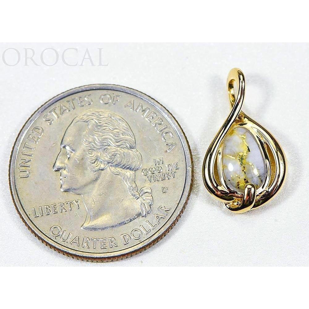 Orocal Gold Quartz Pendant PN825QX-Destination Gold Detectors