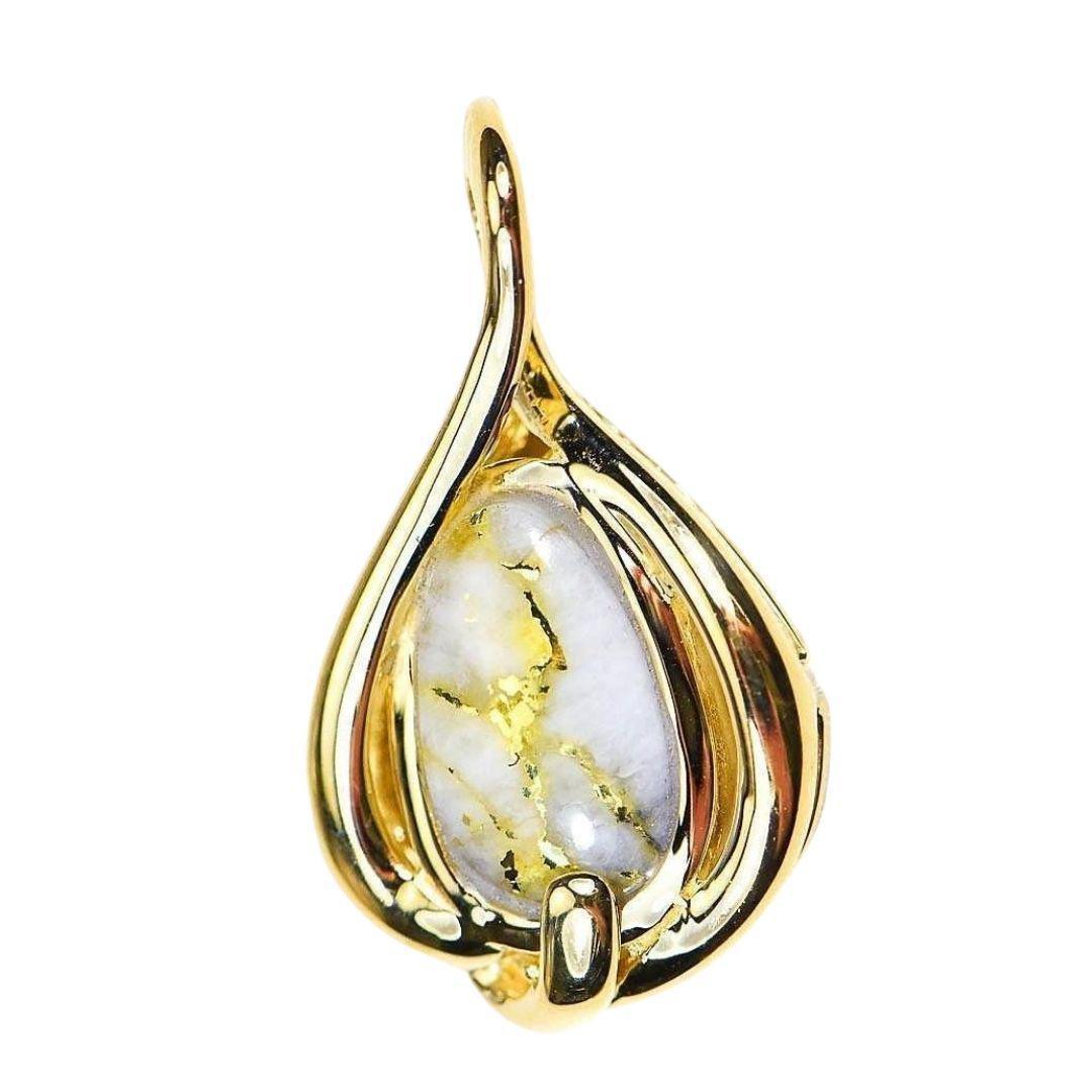 Orocal Gold Quartz Pendant PN825QX-Destination Gold Detectors