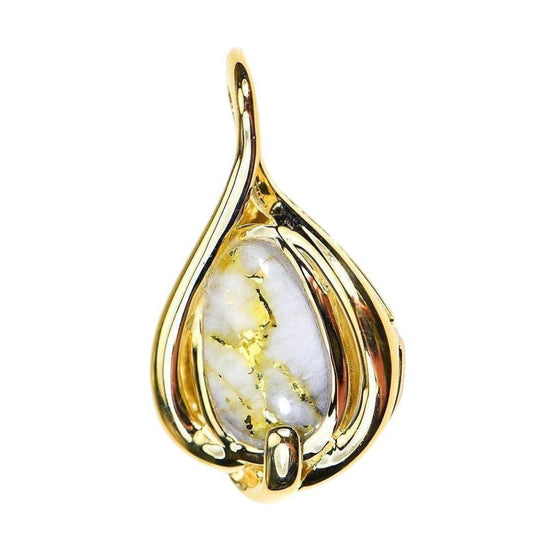 Orocal Gold Quartz Pendant PN825QX-Destination Gold Detectors