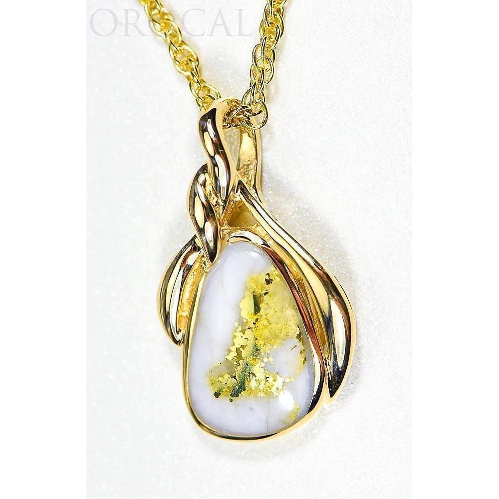 Orocal Gold Quartz Pendant PN826QX-Destination Gold Detectors