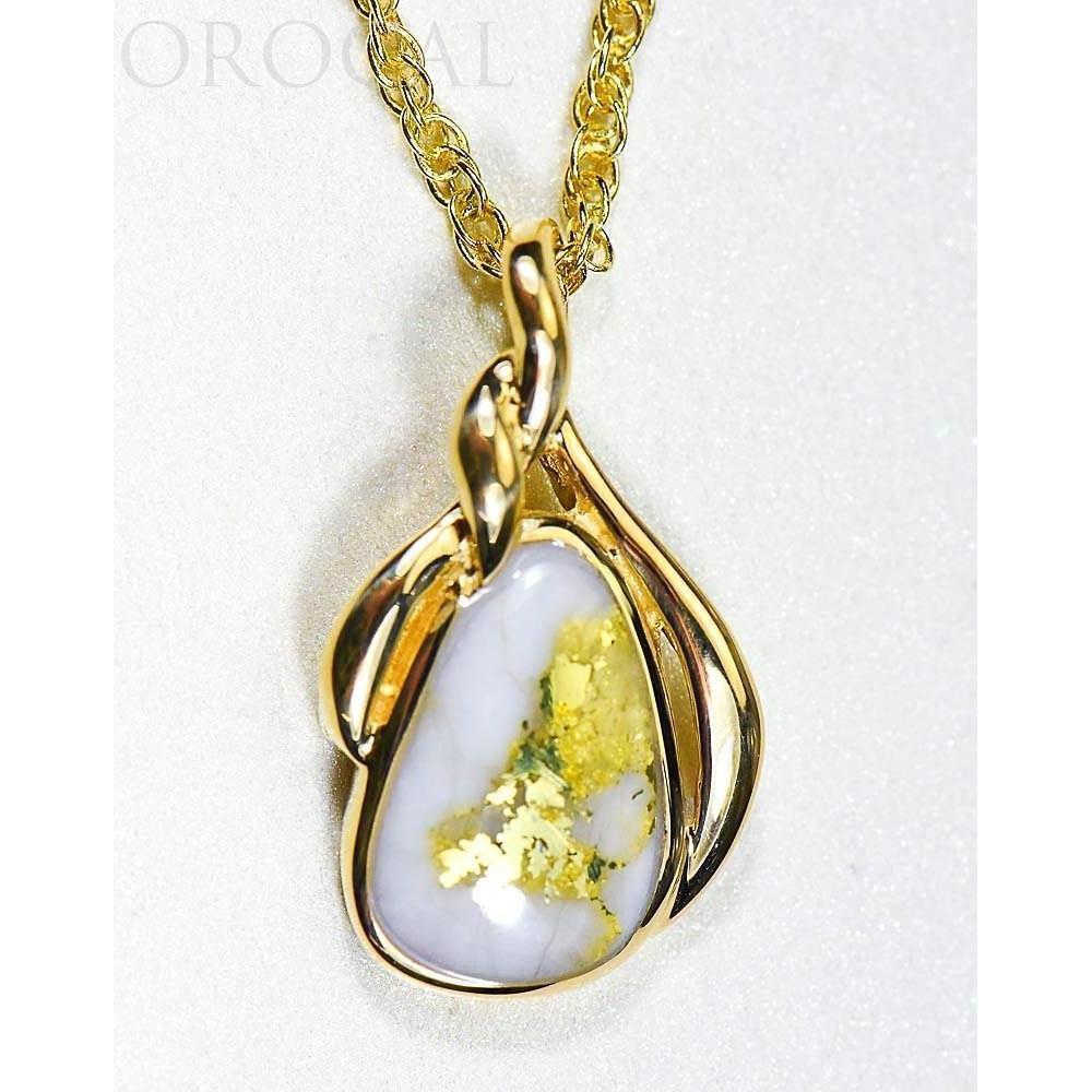 Orocal Gold Quartz Pendant PN826QX-Destination Gold Detectors