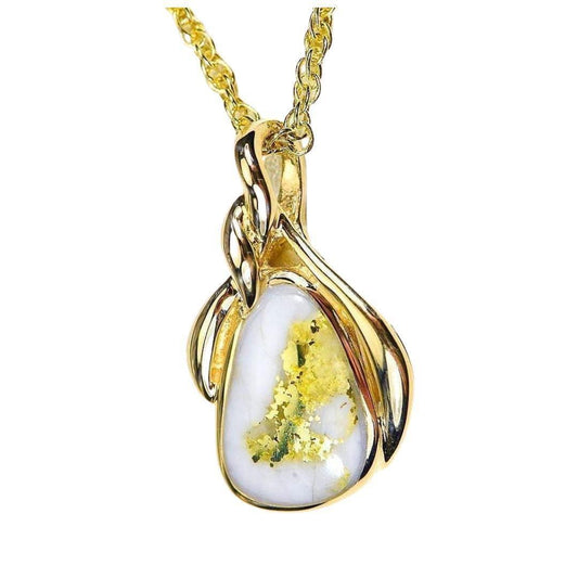 Orocal Gold Quartz Pendant PN826QX-Destination Gold Detectors