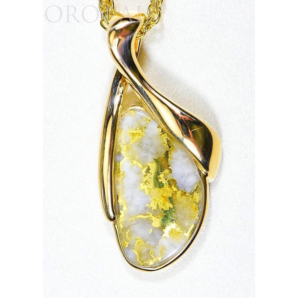 Orocal Gold Quartz Pendant PN827QX-Destination Gold Detectors