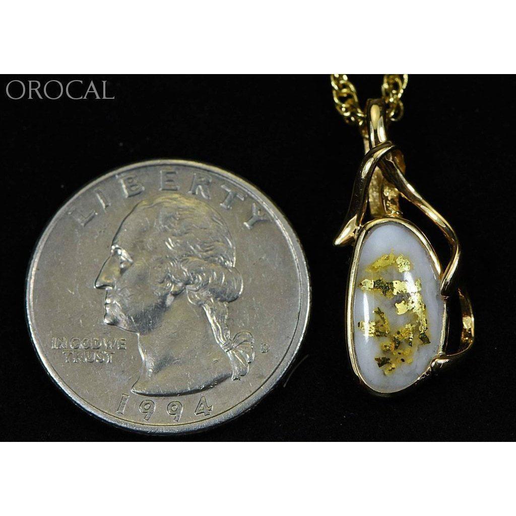 Orocal Gold Quartz Pendant PN866QX-Destination Gold Detectors