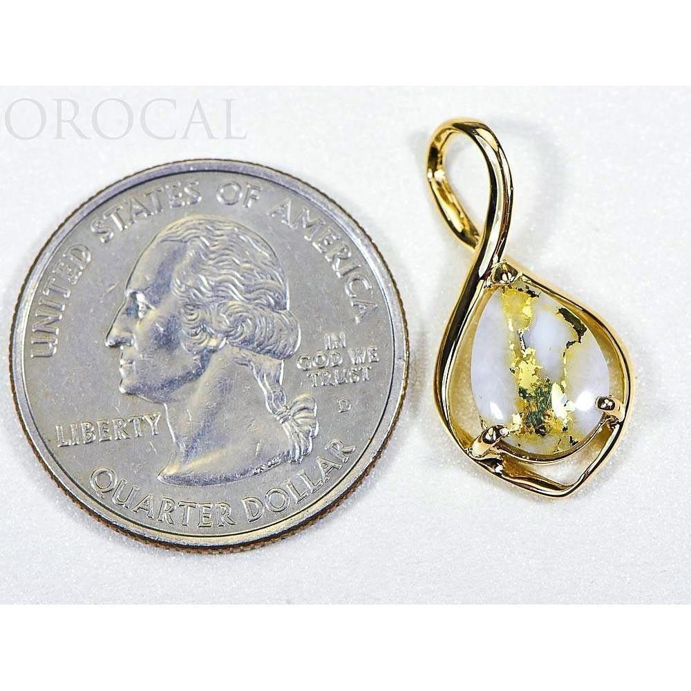Orocal Gold Quartz Pendant PN868QX-Destination Gold Detectors
