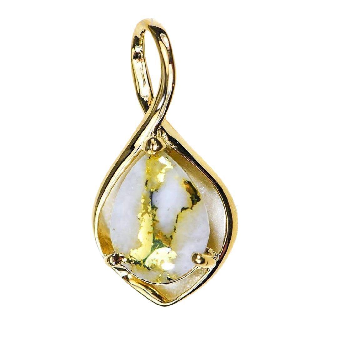 Orocal Gold Quartz Pendant PN868QX-Destination Gold Detectors