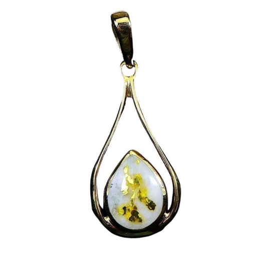 Orocal Gold Quartz Pendant PN869QX-Destination Gold Detectors