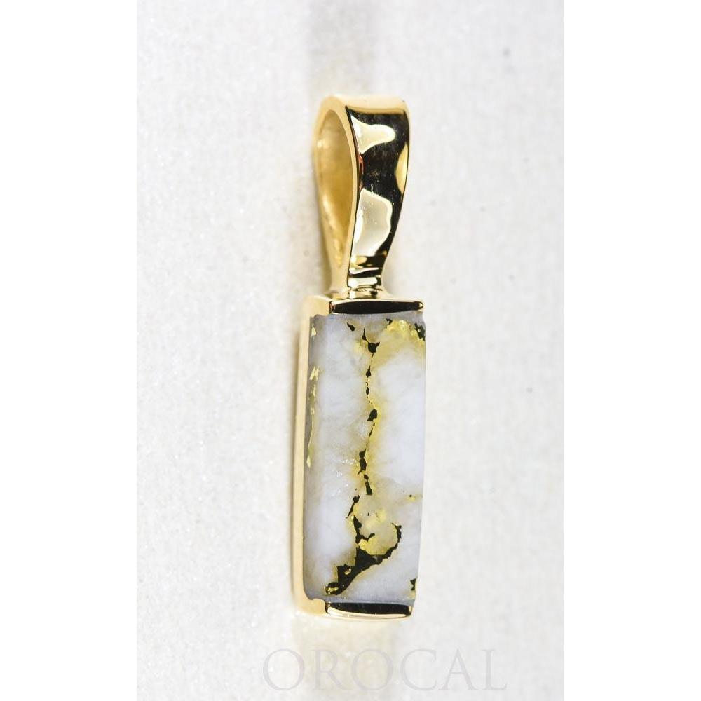Orocal Gold Quartz Pendant PN894SQ-Destination Gold Detectors