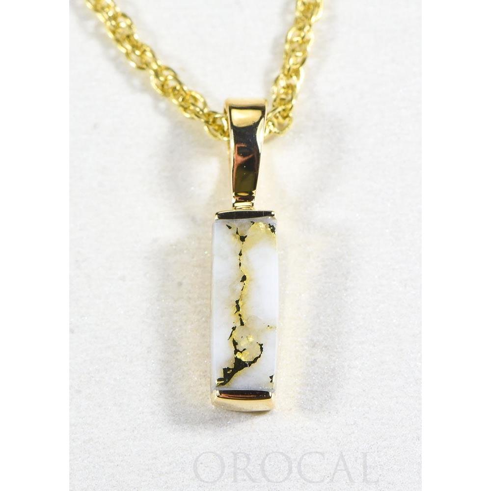 Orocal Gold Quartz Pendant PN894SQ-Destination Gold Detectors