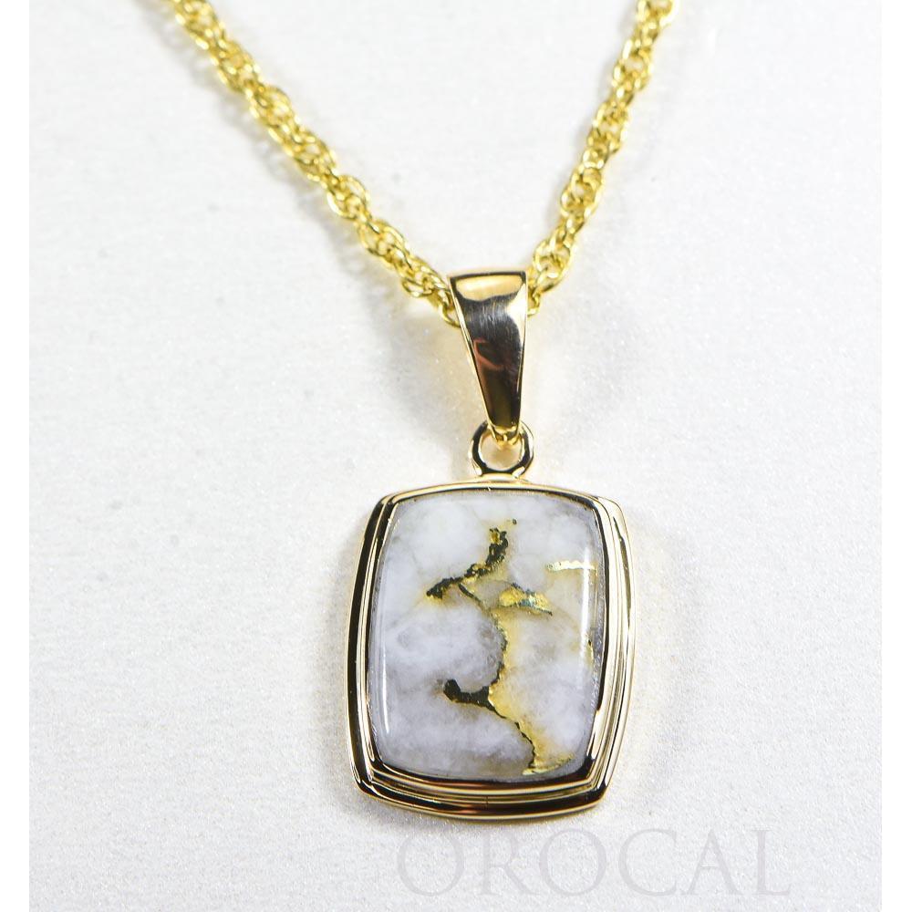 Orocal Gold Quartz Pendant PP1341Q-Destination Gold Detectors