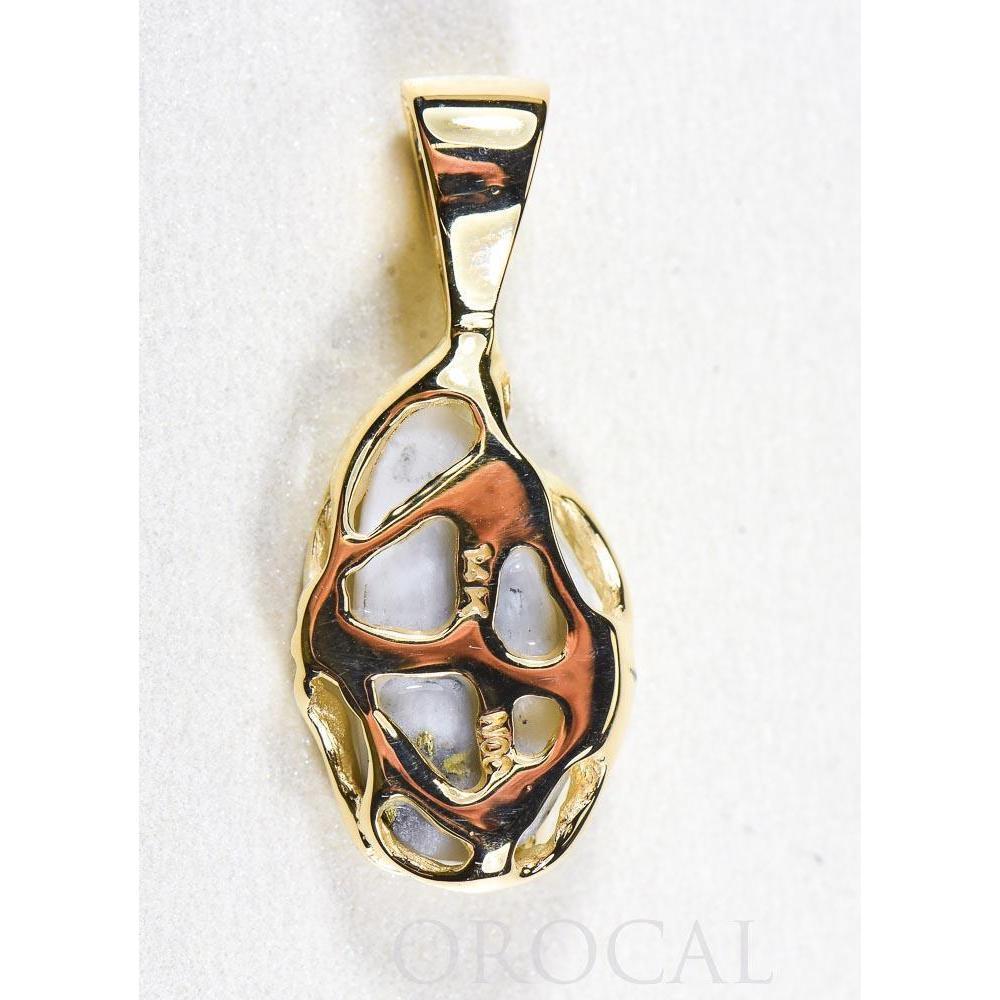 Orocal Gold Quartz Pendant PRL1031Q-Destination Gold Detectors