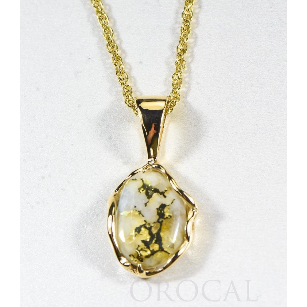 Orocal Gold Quartz Pendant PRL232LQ-Destination Gold Detectors