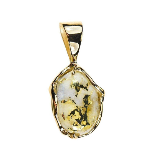 Orocal Gold Quartz Pendant PRL232LQ-Destination Gold Detectors