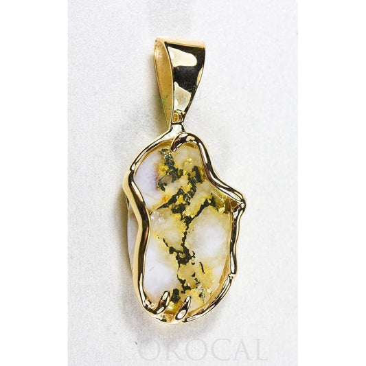 Orocal Gold Quartz Pendant PRL232XLQ-Destination Gold Detectors