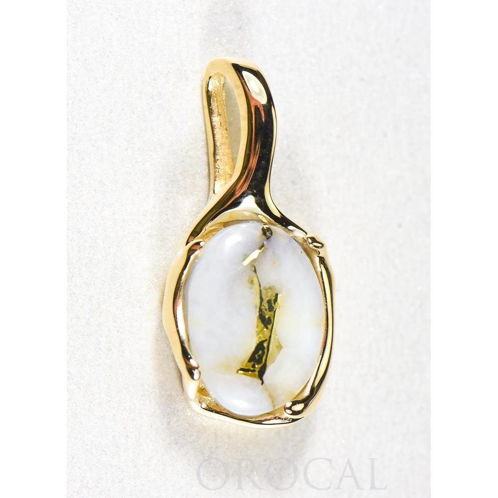 Orocal Gold Quartz Pendant PRL958Q-Destination Gold Detectors