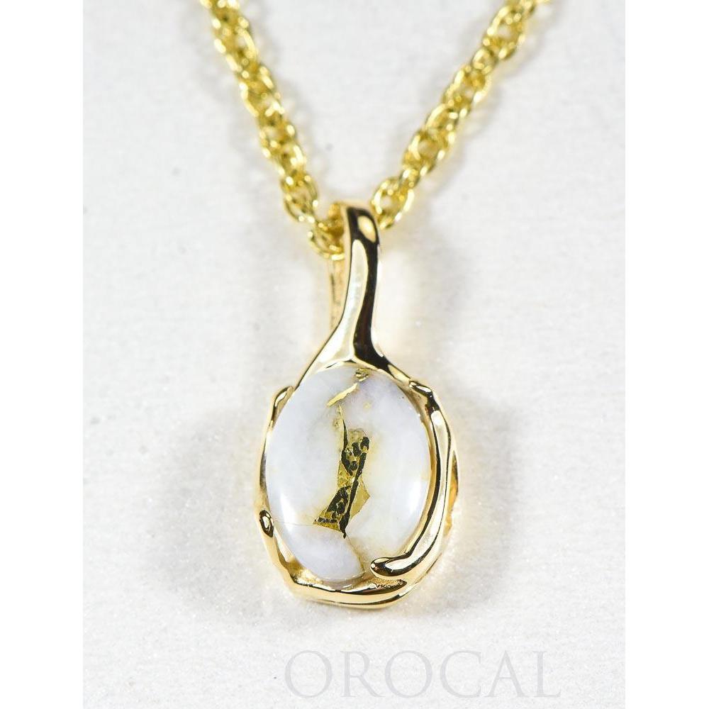 Orocal Gold Quartz Pendant PRL958Q-Destination Gold Detectors