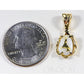 Orocal Gold Quartz Pendant PRL964Q-Destination Gold Detectors