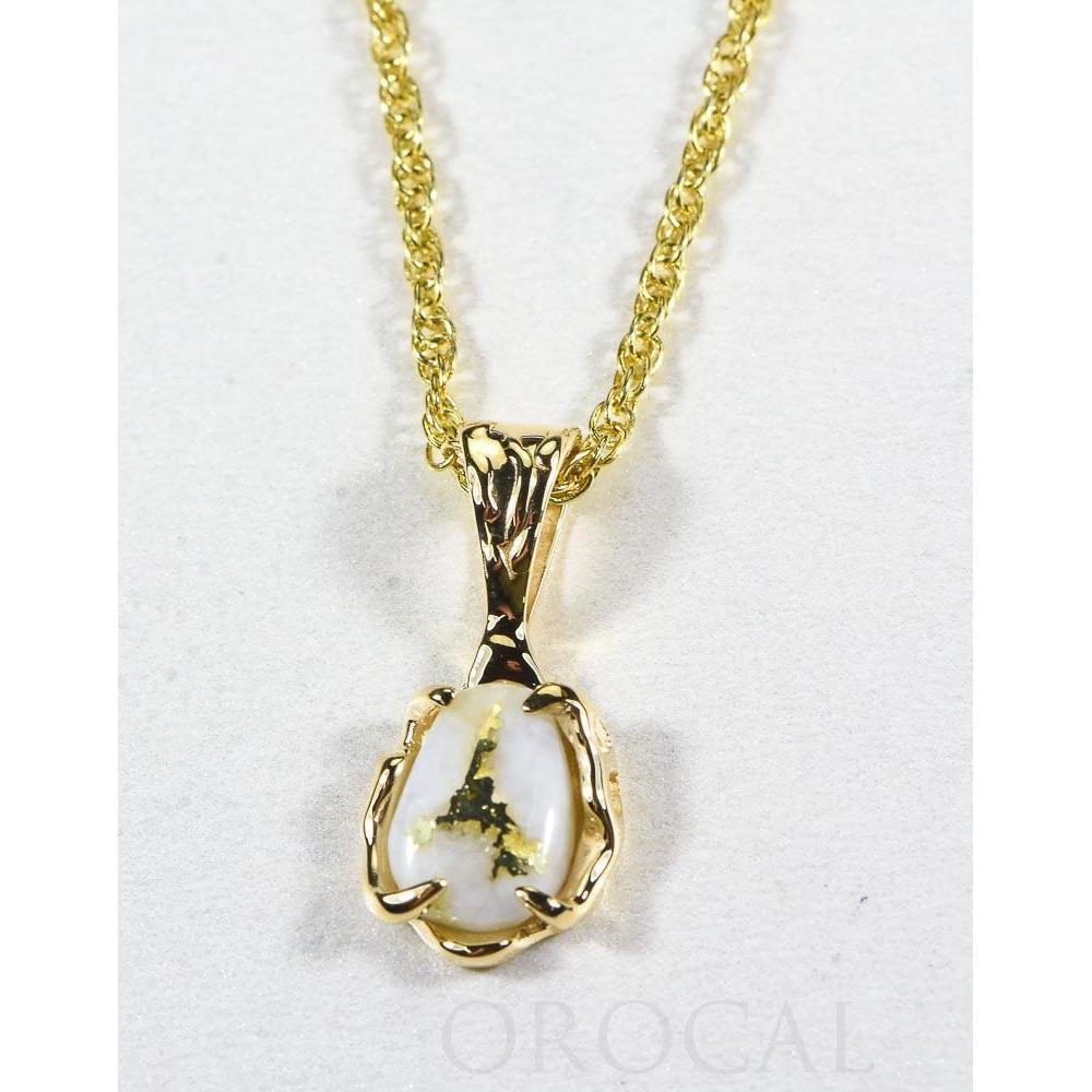 Orocal Gold Quartz Pendant PRL964Q-Destination Gold Detectors