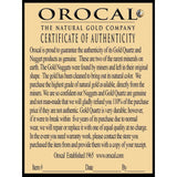 Orocal Gold Quartz Pendant PRL964Q-Destination Gold Detectors