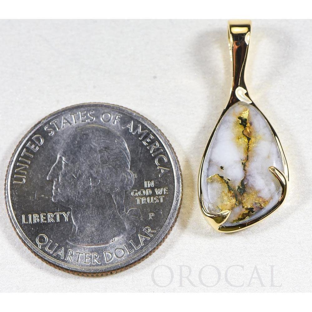 Orocal Gold Quartz Pendant - PSC102Q-Destination Gold Detectors