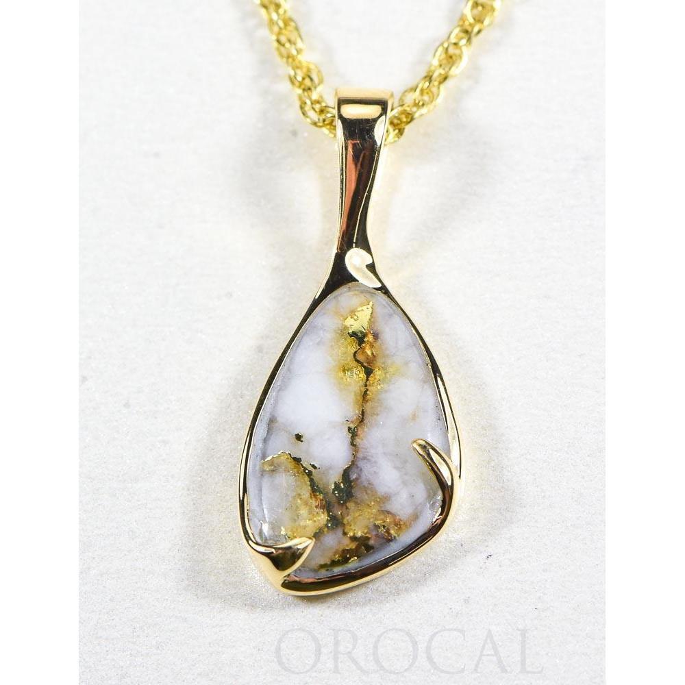 Orocal Gold Quartz Pendant - PSC102Q-Destination Gold Detectors