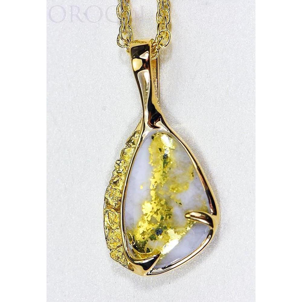 Orocal Gold Quartz Pendant PSC105QX-Destination Gold Detectors
