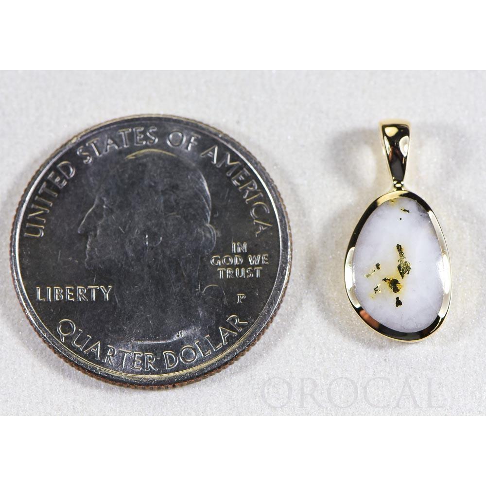 Orocal Gold Quartz Pendant PSC106QX-Destination Gold Detectors
