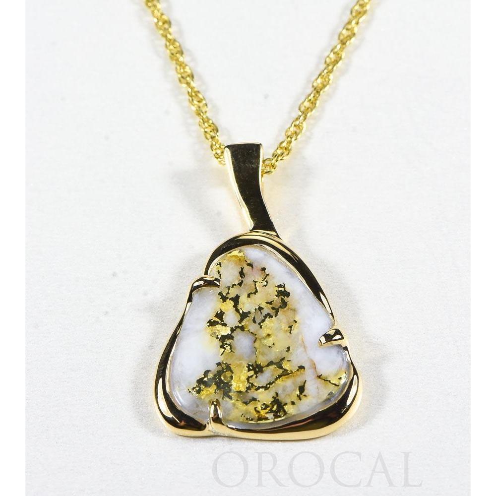 Orocal Gold Quartz Pendant - PSC115LQ-Destination Gold Detectors
