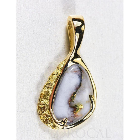 Orocal Gold Quartz Pendant - PSC125Q-Destination Gold Detectors