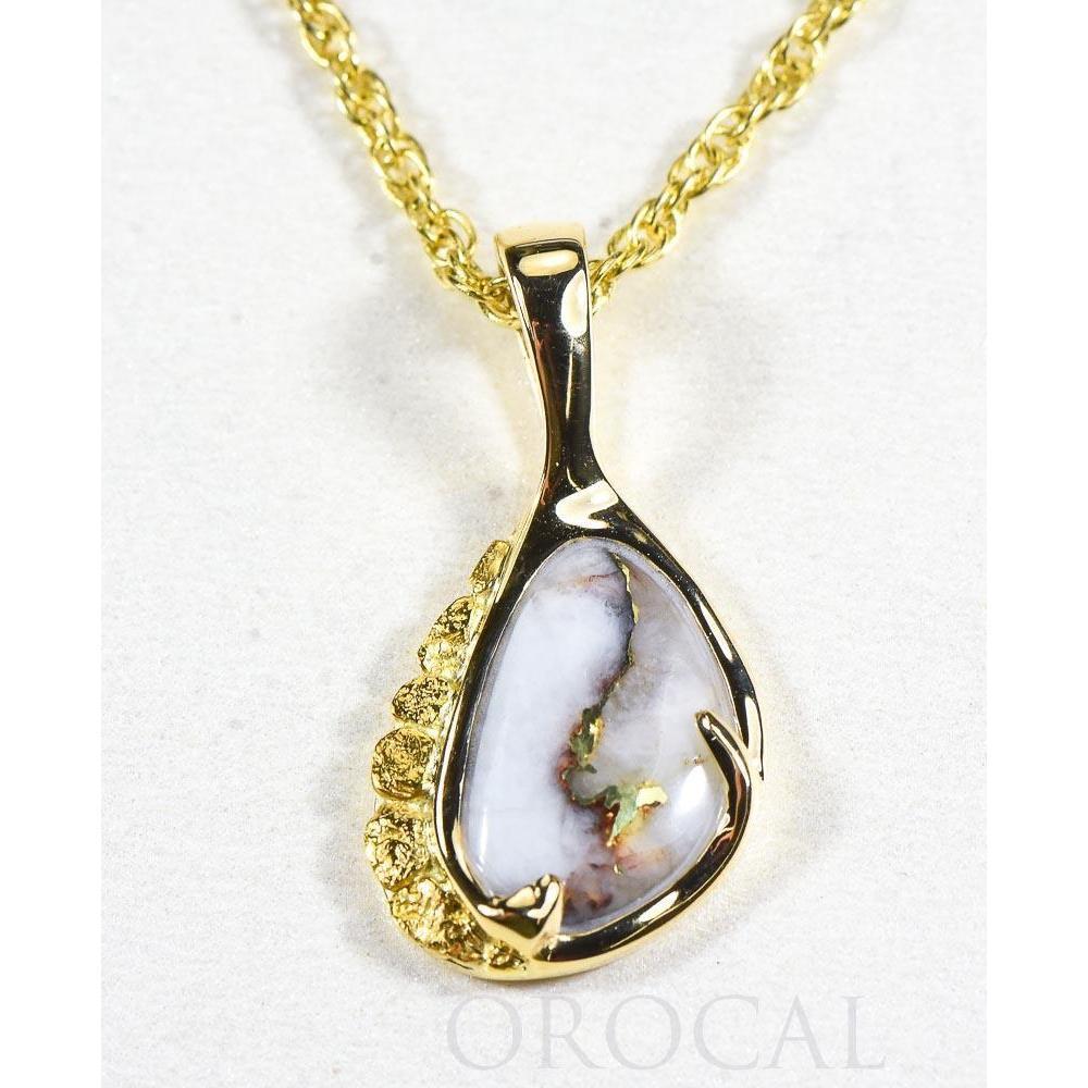 Orocal Gold Quartz Pendant - PSC125Q-Destination Gold Detectors