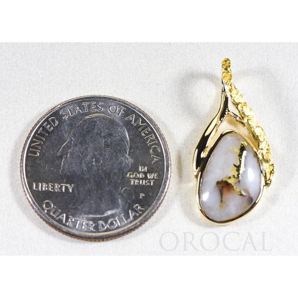 Orocal Gold Quartz Pendant PSC128NQX-Destination Gold Detectors