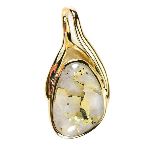Orocal Gold Quartz Pendant - PSC129Q-Destination Gold Detectors