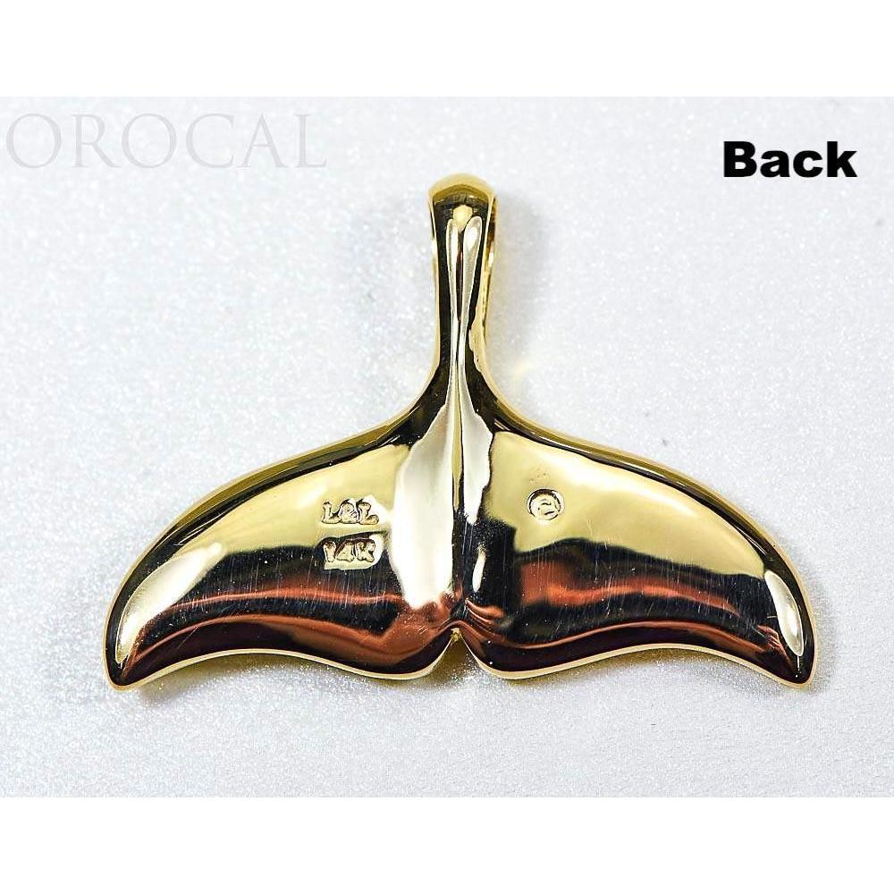 Orocal Gold Quartz Pendant Whales Tail PAJWT302NQ-Destination Gold Detectors