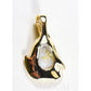 Orocal Gold Quartz Pendant with Diamonds - PDL106SD32Q-Destination Gold Detectors