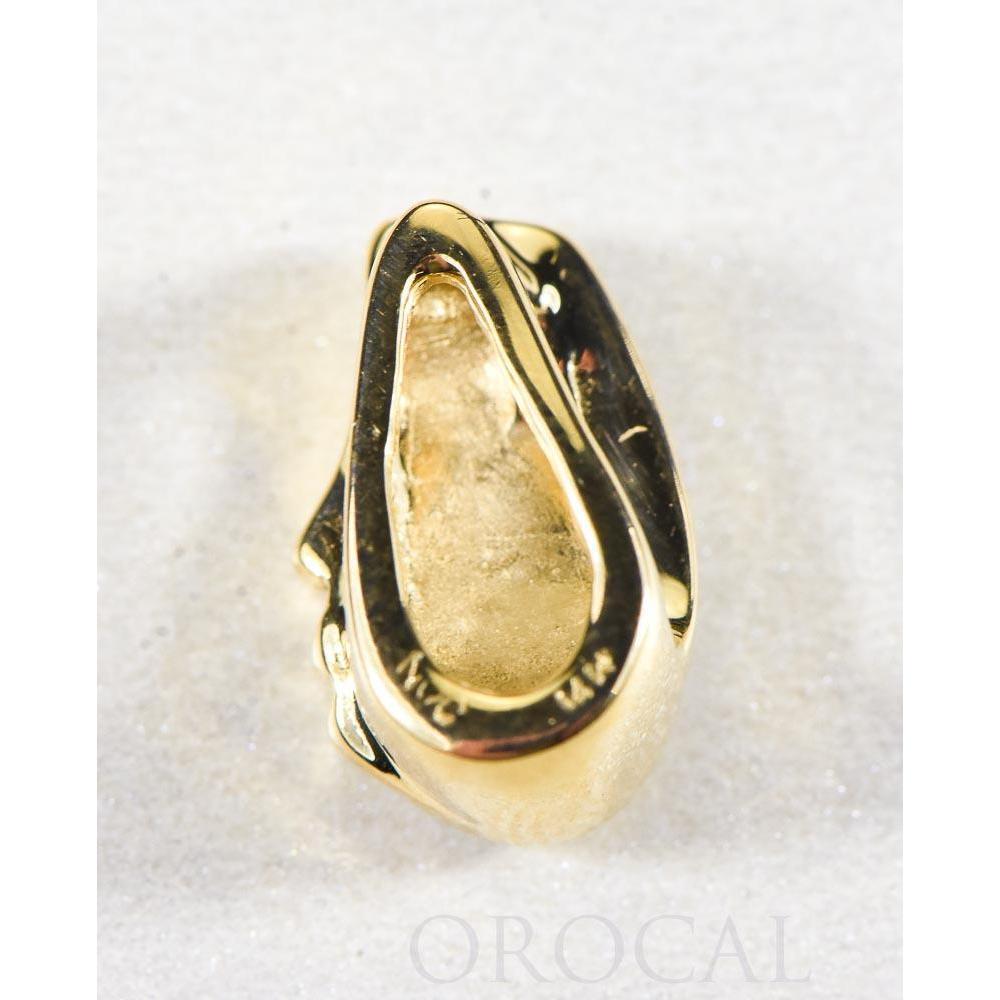 Orocal Gold Quartz Pendant with Diamonds PDL47SD8QX-Destination Gold Detectors