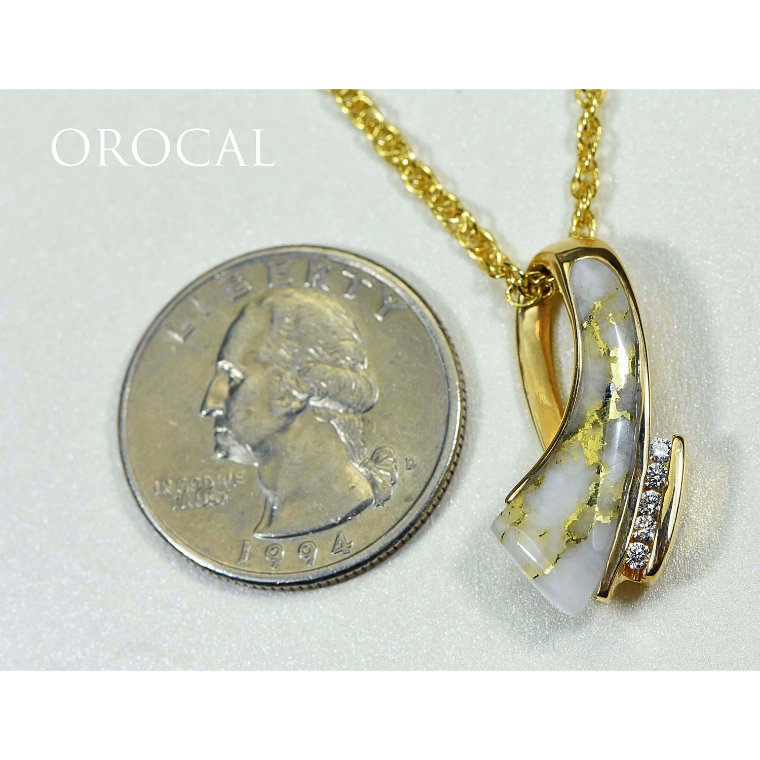 Request Gold Quartz Pendants
