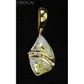 Orocal Gold Quartz Pendant with Diamonds PN1071DQ-Destination Gold Detectors