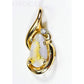 Orocal Gold Quartz Pendant with Diamonds PN784SDQX-Destination Gold Detectors