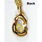 Orocal Gold Quartz Pendant with Diamonds PN784SDQX-Destination Gold Detectors