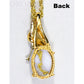 Orocal Gold Quartz Pendant with Diamonds PN820DQX-Destination Gold Detectors