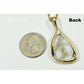 Orocal Gold Quartz Pendant with Diamonds PSC100QX-Destination Gold Detectors