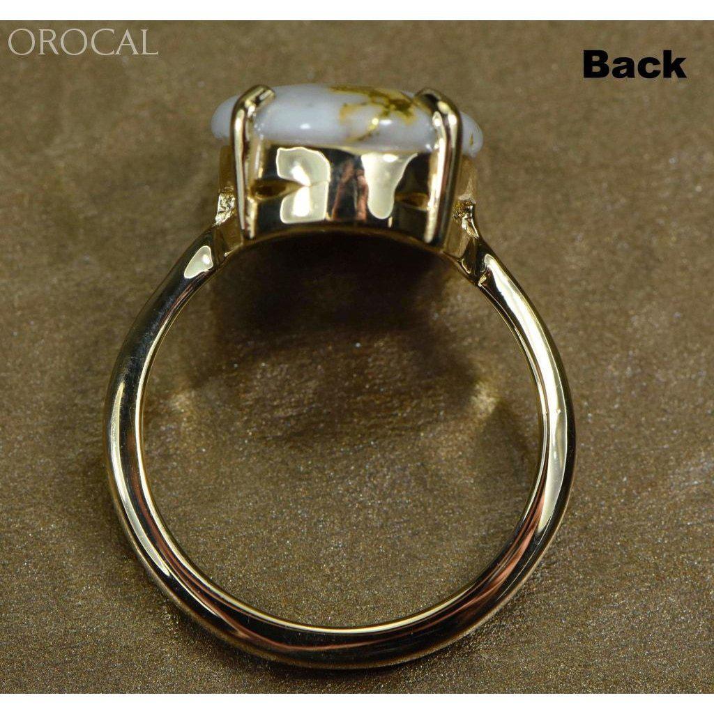 Orocal Gold Quartz Ring RL1007Q-Destination Gold Detectors